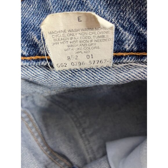 Vintage Levis 921 Tapered Orange Tab Jeans Women's Sz 10 Short 28 Waist READ - Picture 9 of 10